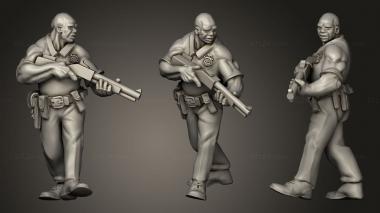 Military figurines Ken 3d model